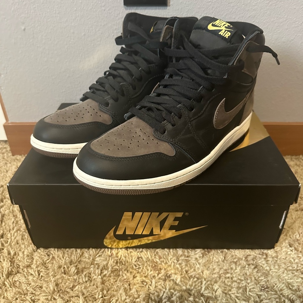 Air Jordan 1 High Palomino brand new. Purchased for son who never wore them.